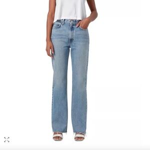 AGOLDE Leena Jeans Mid Rise Baby Flare - BRAND NEW SIZE 25